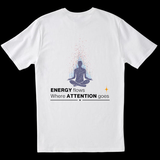 Energy Flows Where Attention Goes (F) (White)