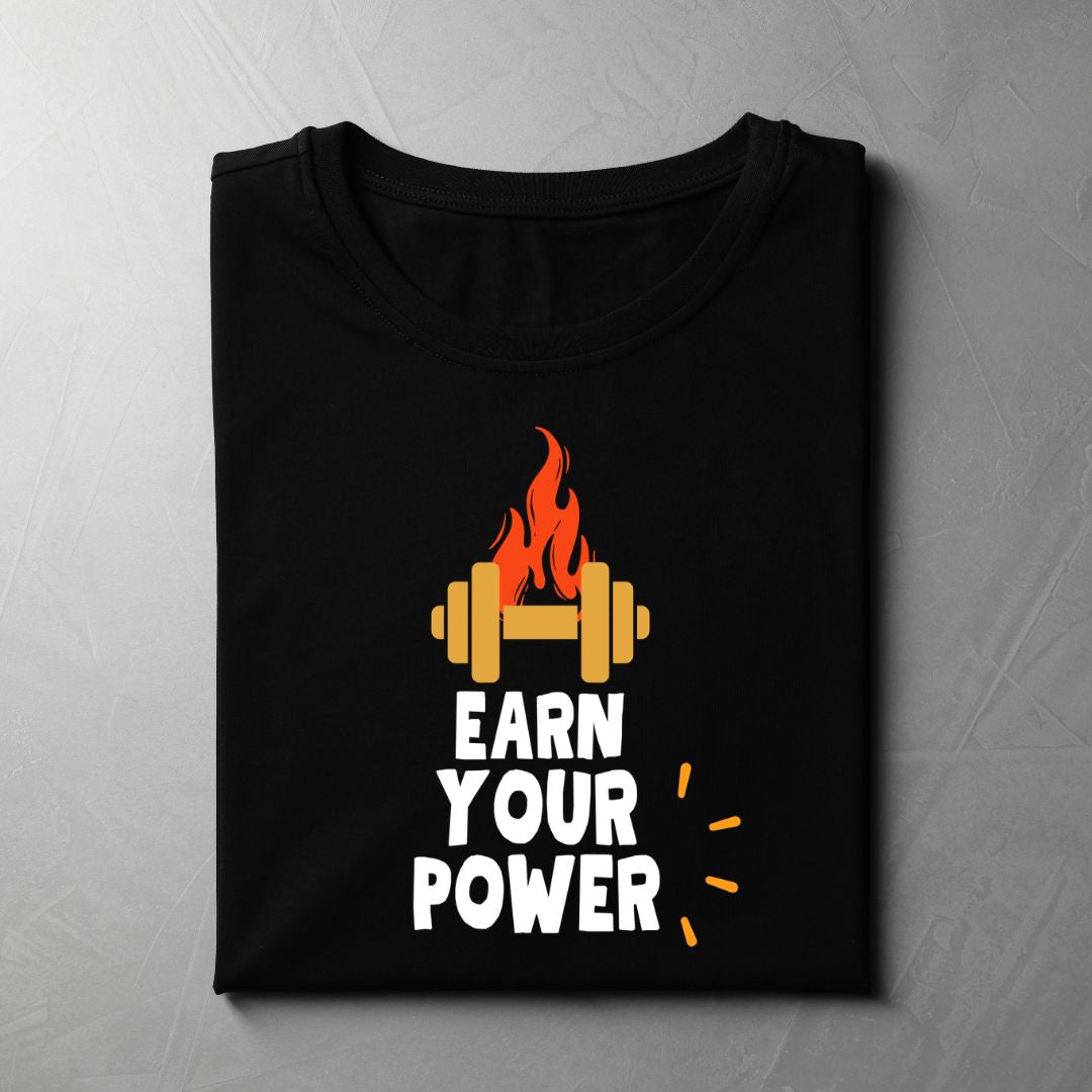 Earn Your Power (Black)