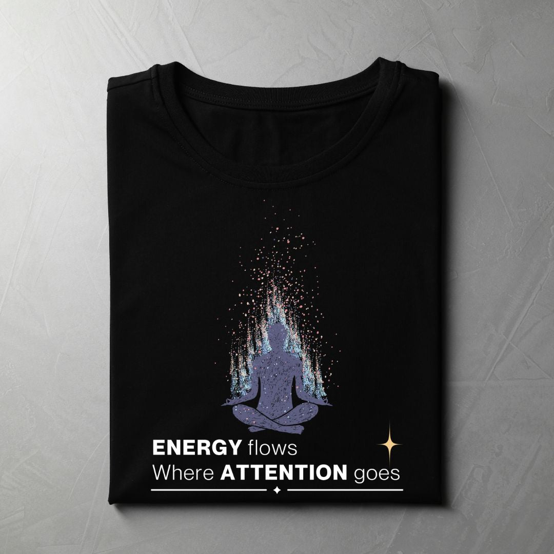 Energy Flows Where Attention Goes (F) (Black)