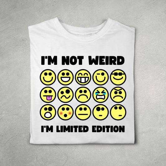 I'm Not Weird. I'm Limited Edition (Y) (White)