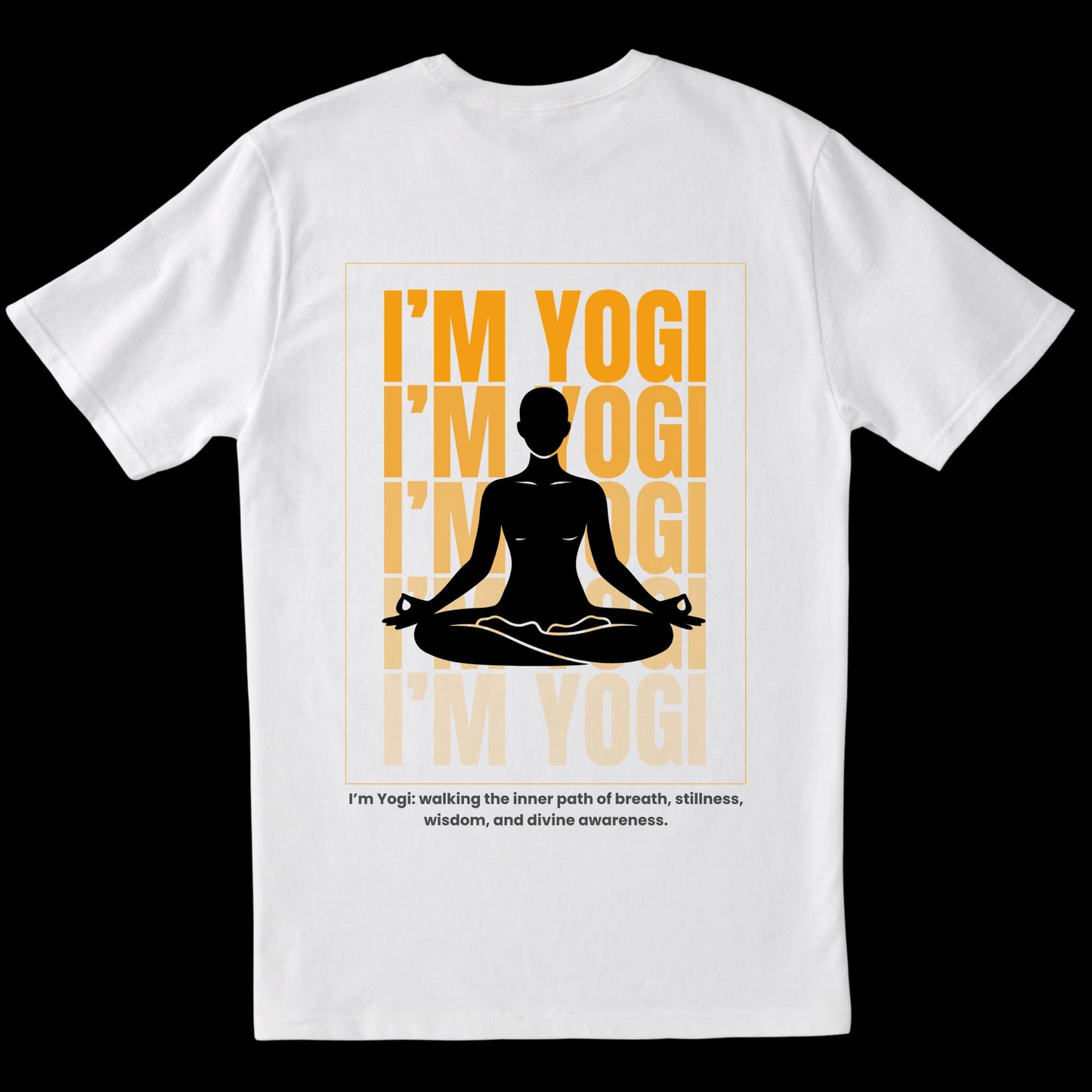 I'm Yogi (White)