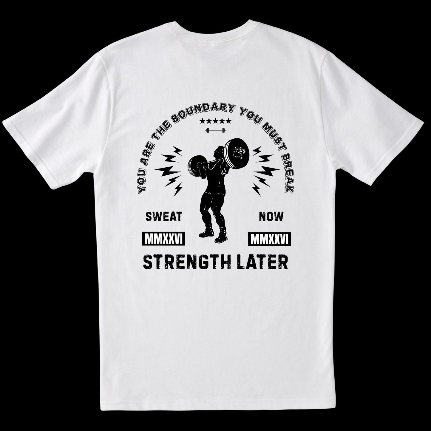 You are the Boundary You Must Break (White)