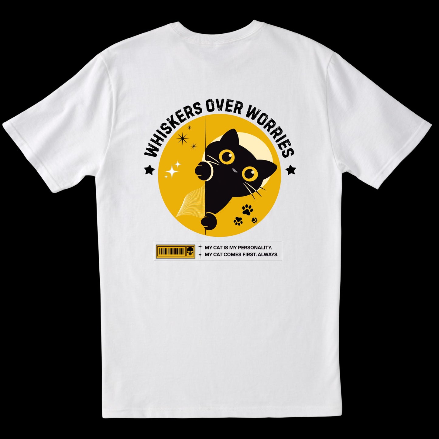 Whiskers Over Worries (White)