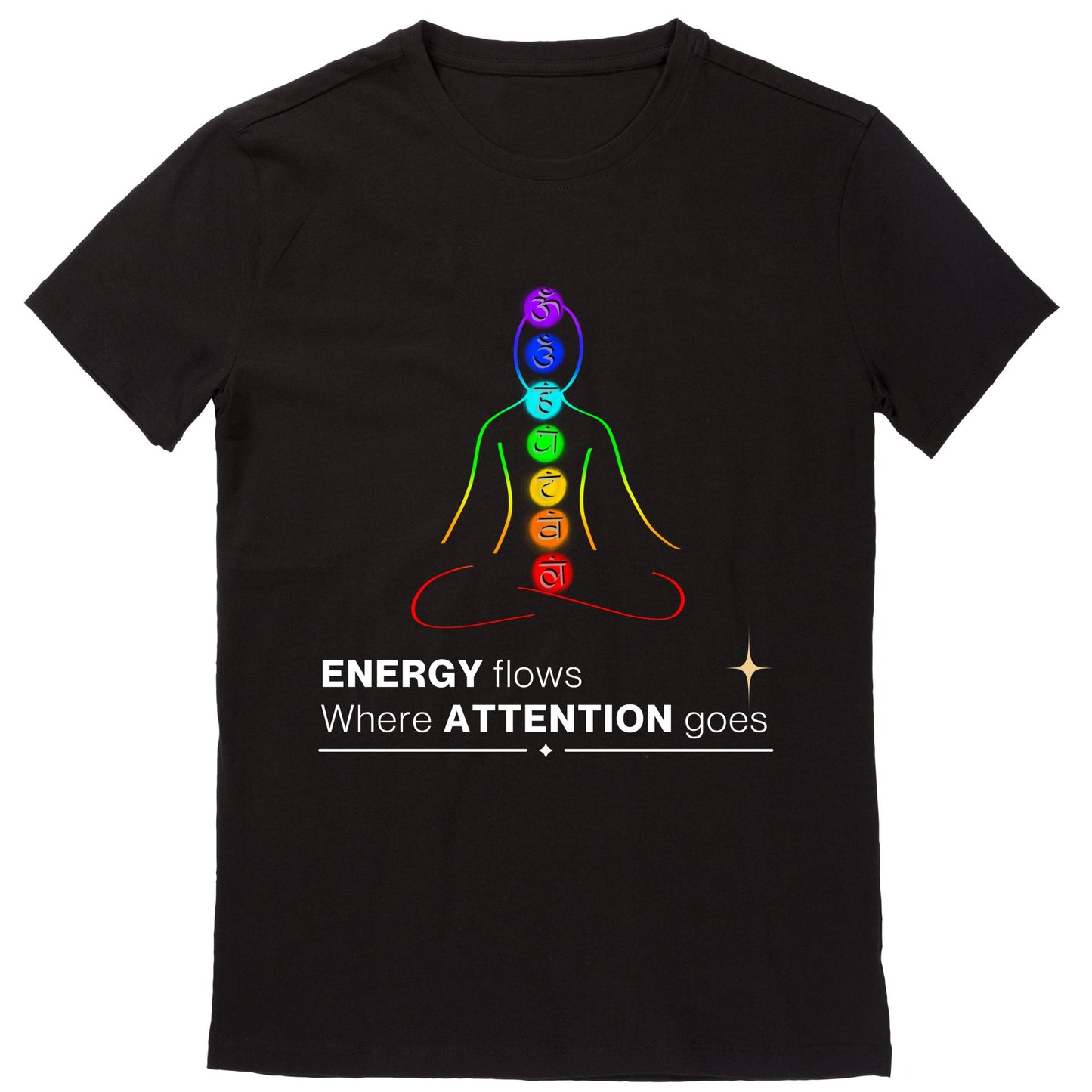 Energy Flows Where Attention Goes (L) (Black)