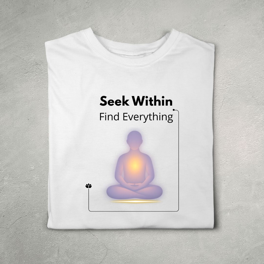 Seek Within Find Everything (White)