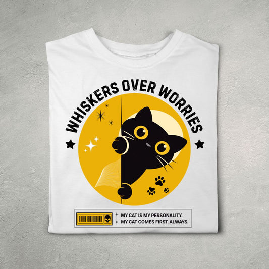 Whiskers Over Worries (White)