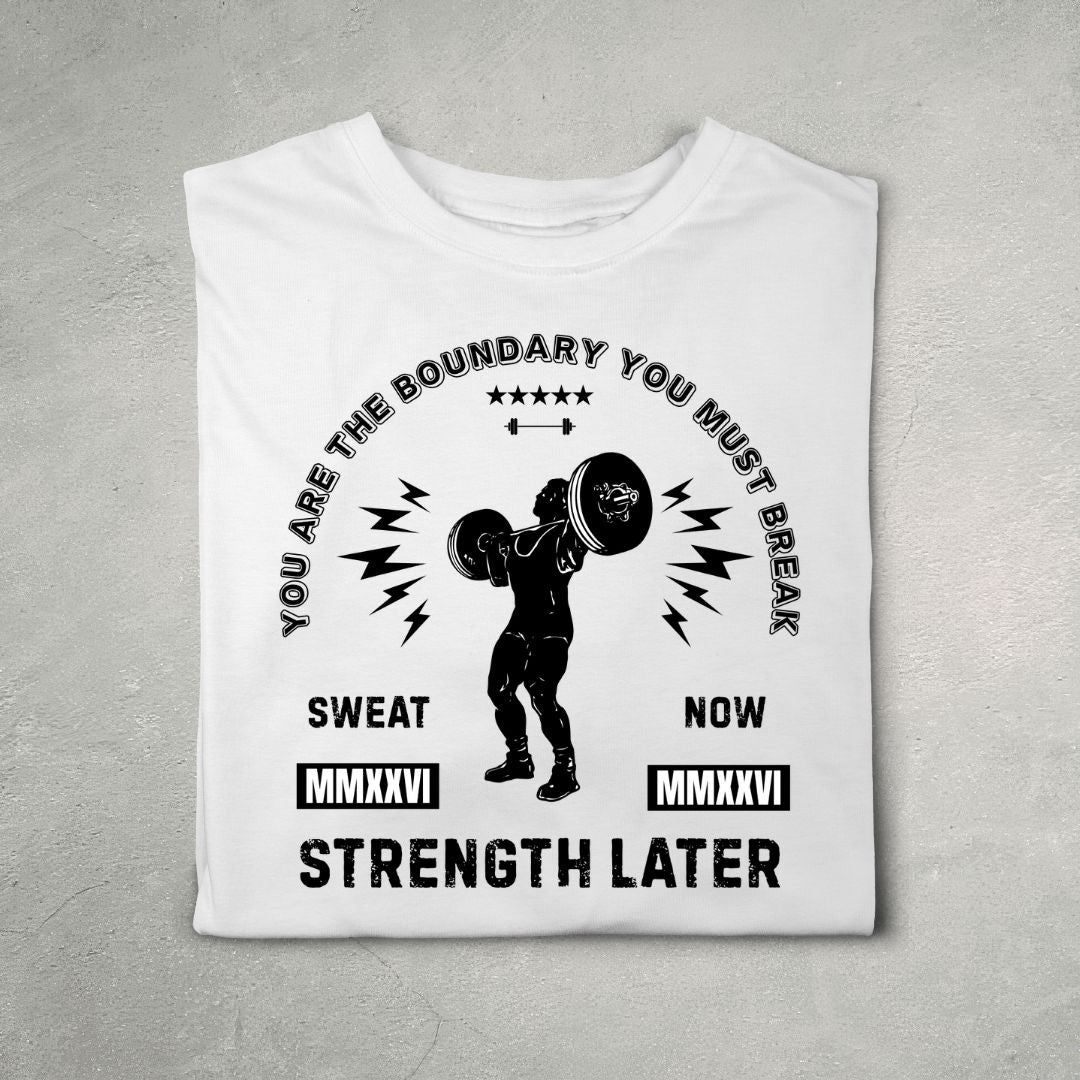 You are the Boundary You Must Break (White)
