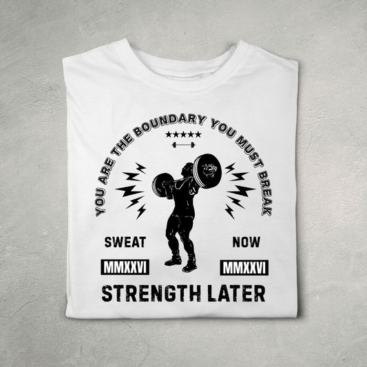 You are the Boundary You Must Break (White)